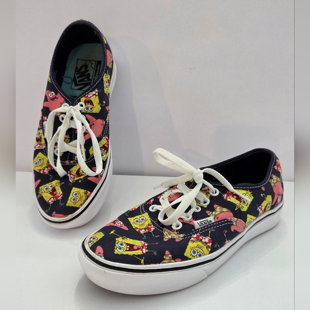 Vans X SpongeBob SquarePants ComfyCush Limited Ed. Unisex Size 6.5 / 8.0 Women